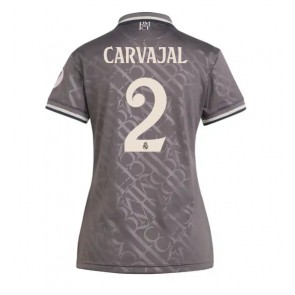 Real Madrid Daniel Carvajal #2 Tredje Tröja Dam 2024-25 Kortärmad